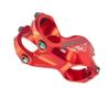 Bicycle Handlebar Stems 31.8 * 55MM Aluminum Alloy CNC Ultra Light Hollow Handlebar Riser for Most Bicycle, Road Bike, MTB,Cycling (Red-Gray) view 4