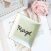 TEEAMORE Personalized Ring Dish Custom Trinket Tray Add Your Text Engagement Wedding Gift Jewelry Tray view 2