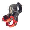 Bicycle Handlebar Stems 31.8 * 55MM Aluminum Alloy CNC Ultra Light Hollow Handlebar Riser for Most Bicycle, Road Bike, MTB,Cycling (Black-Red-Color) view 2