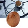 2.5in Marine Steering Wheel Center Cap, Marine Steering Wheel Cover Snap Teak Wood Gloss Finish Yachts Boats Accessories view 4