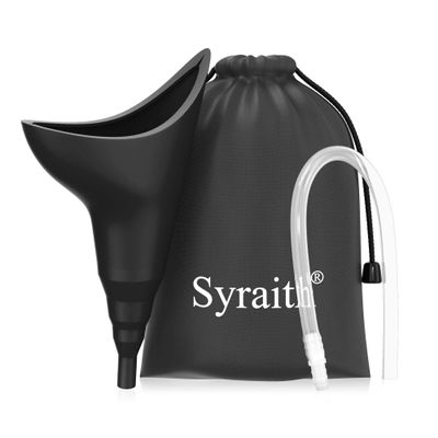 Female Urinal Women Portable Urination Device Pee Funnel She Standing Up Reusable Silicone Cup Emergency Toilet Comes with an Extension Pipe an Waterproof Bag