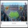 Tennessee Titans - 50 Yard Line at Nissan Stadium - 40.25x13.75-inch Standard Framed Print by Blakeway Panoramas view 1
