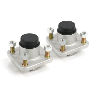 The ROP Shop | Front Wheel Hub Set with Bearings for Stens 285-419, 285419 Golf Cart Assembly