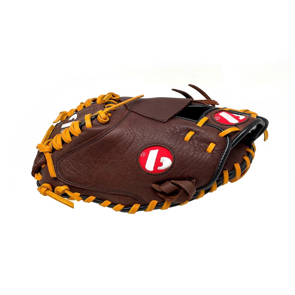 GL-204 Brown Adult Catcher Baseball Glove, Leather, 34 (REG - for Right-Handed)
