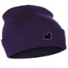Daxton Dog Breeds Cuffed Beanie Winter Knit Hat Skully Cap, Yorkshire Terrier, Purple Beanie view 1