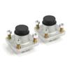 The ROP Shop | Front Wheel Hub Set with Bearings for Club Car 1023528-01, 102352801 Assembly view 1
