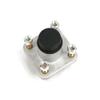 The ROP Shop | Front Wheel Hub Set with Bearings for Club Car 1023528-01, 102352801 Assembly view 4