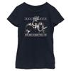 Netflix Girls Julie and The Phantoms Sunset Curve Concert Short Sleeve Tee Fashion t Shirts, Navy Blue, X-Small US view 1