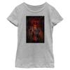 Netflix Girls Stranger Things Creel Poster Short Sleeve Tee Fashion t Shirts, Athletic Heather, Medium US view 1