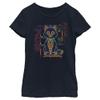 Disney girls Pixar Lightyear Sox Schematic Short Sleeve Tee T Shirt, Navy Blue, X-Small US view 1