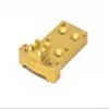 Fusion Firearms 1911 RMR Base Plate for Trijicon Style -Light-Weight Aluminum -Gold, Fiber Optic view 1