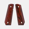 1911 Full Size Grips, Red Cocobolo, Smooth, Carry Cut view 1