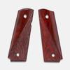 1911 Officer Grips, Red Cocobolo, Ranger Cut, Beveled Bottom, Thin view 1