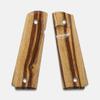 1911 Full Size Grips, Inkberry, Smooth, Beveled Bottom, Thumb Groove view 1