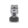 S&W RMR Rear Sight Black Target Silver Body view 3