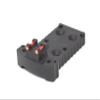 Fusion Firearms 1911 RMR Base Plate for Trijicon Style Red Dots -Light-Weight Aluminum -Black, Fiber Optic view 1