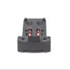 Fusion Firearms 1911 RMR Base Plate for Trijicon Style Red Dots -Light-Weight Aluminum -Black, Fiber Optic view 2