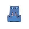 Fusion Firearms 1911 RMR Base Plate for Trijicon Style -Light-Weight Aluminum -Blue, Fiber Optic view 2