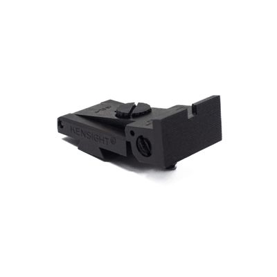 1911 Bomar Black Target Square Blade Rear Sight