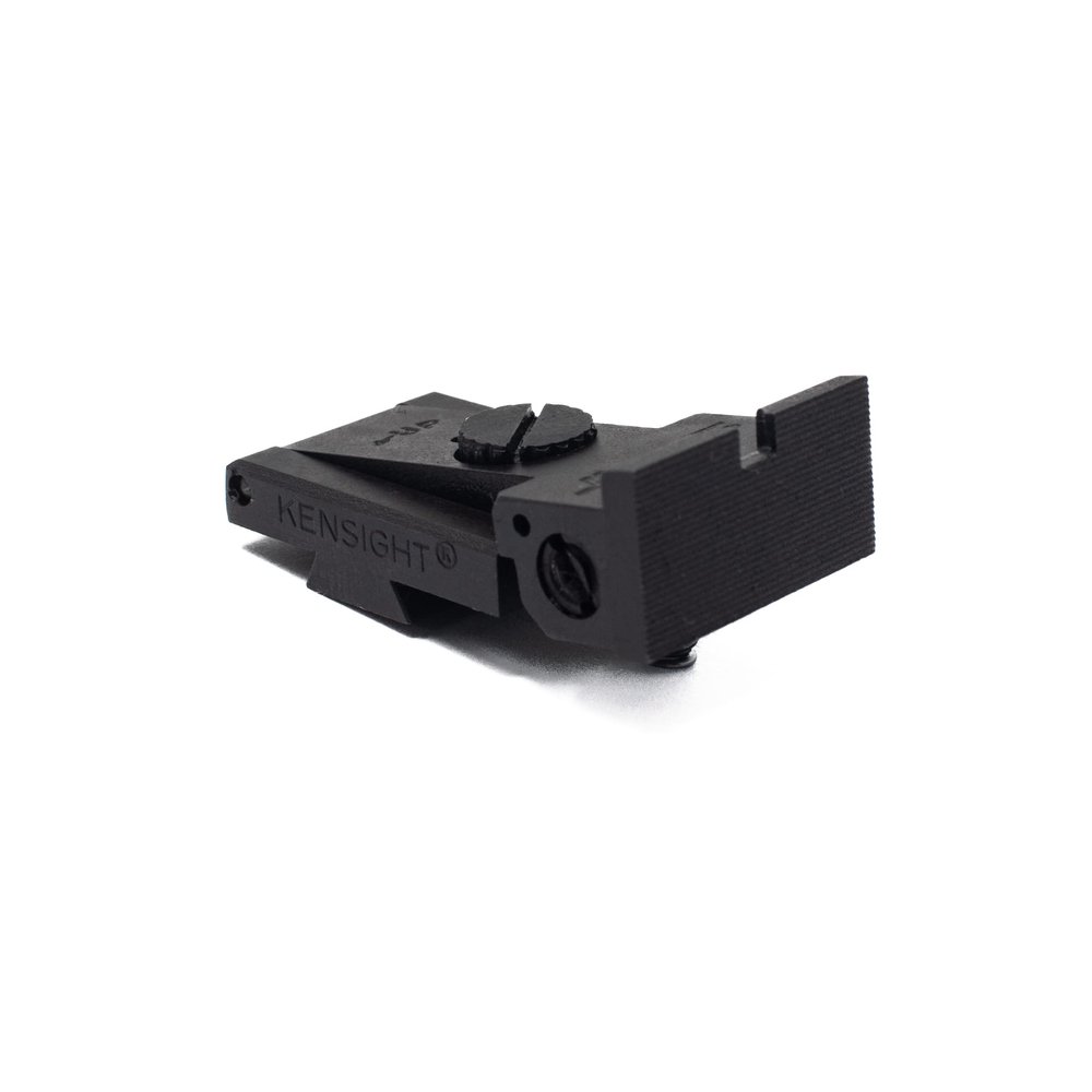1911 Bomar Black Target Square Blade Rear Sight