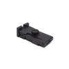 1911 Bomar Black Target Square Blade Rear Sight view 3