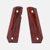 1911 Full Size Grips, Red Cocobolo, Ranger Cut, Carry Cut, Thin view 1