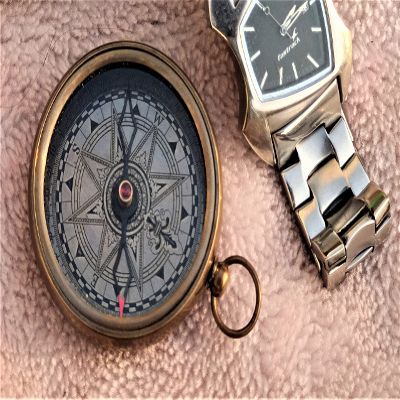 Chess Maker 6th Century AD/Personalized Compass/Custom Engraved by Allory Tech