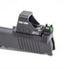 1911 Red Dot Base Plate for (Holosun/Fusion) - Light-Weight Aluminum - Blue view 4