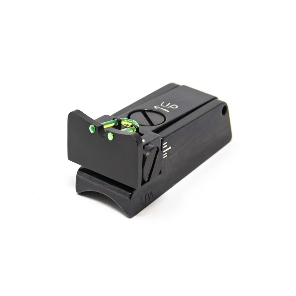 Long-Gun Rear Adjustable Fiber Optic Sight - BAR08F