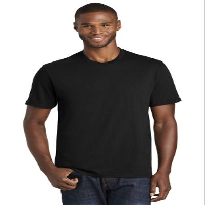 Port & Company Fan Favorite Blend Tee. PC455 S Jet Black