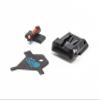 H&K P30 P45 SFP9 VP9 and Striker Sight Set - Black Rear with Fiber Front view 3