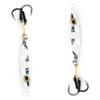 Palomar Flat Fall Jig Slow Pitch Vertical Iron Ocean Lure | MUSTAD Hooks-Owner Rings | Kevlar Assist Cord | 10 Colors-5 Weights | 6-Pack / 2-Pack Bulk Prices | Evolutionary Graphene Paint | US Owned view 2