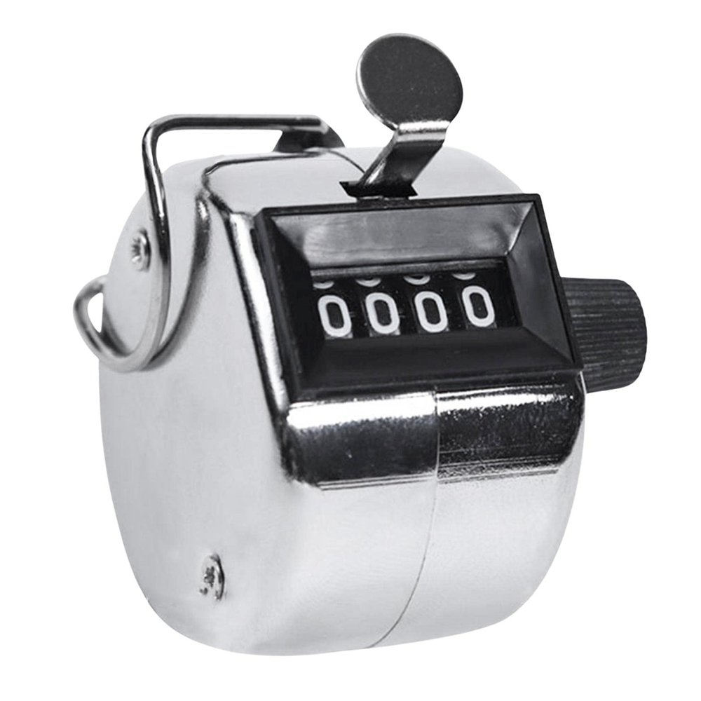 Chenfly Tally Clicker Counter, Hand Tone Counter - Manual People Counter from 0 to 9999 Number Counting Tool for Stitch, Walking, People Flow, Golf and Row