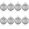Disc Sinkers Fishing Weights Coin Sinkers Saltwater Surf Fishing Weights Bottom Fishing Drifting Trolling Catfishing Fishing Sinkers Weights Saltwater Tackle 1oz 2oz 3oz 4oz 5oz 6oz 8oz view 1