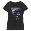 Disney Pixar Lightyear Hero Girls Short Sleeve Tee Shirt, Black, Medium view 1