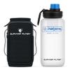 Survivor Filter Bottle - USA Made - Water Purification - Neoprene Case - For Hiking/Camping/Running view 1