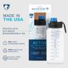 Survivor Filter Bottle - USA Made - Water Purification - Neoprene Case - For Hiking/Camping/Running view 4