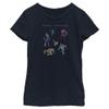 Disney Pixar Lightyear Chart Girls Short Sleeve Tee Shirt, Navy Blue, X-Large view 1