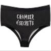 Southern Sisters Chamber of Secrets Boy Short Panty For Bride To Be Medium Black view 1