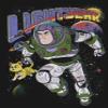 Disney Pixar Lightyear Space Rager Girls Short Sleeve Tee Shirt, Black, X-Large view 2