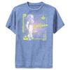 Boy's Lightyear Buzz of Star Command Blueprint Performance Tee - Royal Blue Heather / Buzz Blueprint - X Large view 1