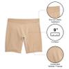 TomboyX Boxer Briefs Underwear for Women, 9 Inseam for Full Length Coverage, Cotton Blend, Sustainable Soft Stretch Fabric, Gender Neutral Boy Shorts Panties, Size 3X, Chai view 3