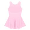 Jhaoyu Girls Shiny Rhinestone Figure Ice Skating Dress Ballet Tutu Skirted Leotard Competition Dancing Outfits Pink 14 Years view 4