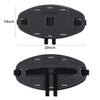 AQUARM Kayak Seat Back, Sit On Top Kayak Backrest, Adjustable Cushioned Kayaking Support Back Pad Band (Dark Black) view 2