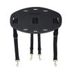 AQUARM Kayak Seat Back, Sit On Top Kayak Backrest, Adjustable Cushioned Kayaking Support Back Pad Band (Dark Black) view 3