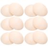 3 Pairs Bra Pads Push up Inserts, Breathable Sponge Bra Cup Pads for Sports Bras, Swimsuits, Dresses, Beige, 4.72x4.72x0.98 Inch view 1