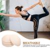 3 Pairs Bra Pads Push up Inserts, Breathable Sponge Bra Cup Pads for Sports Bras, Swimsuits, Dresses, Beige, 4.72x4.72x0.98 Inch view 4