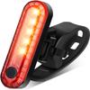 Bike Tail Light 5LED Bike Rear Light Rechargeable Bicycle TailLight Rear Cycling Safety Flashers Blinking 4 Modes (Set A) view 1