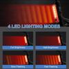 Bike Tail Light 5LED Bike Rear Light Rechargeable Bicycle TailLight Rear Cycling Safety Flashers Blinking 4 Modes (Set A) view 3