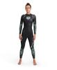 ARENA Women's Powerskin Storm Open Water Wetsuit for Racing, Diving, Surfing, Triathlon,Coral Blue Black